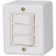 Sistema Box Ilumi 3 Simples 6A. Branco - 6319 Sistema Box Ilumi 3 Simples 6A. Branco - 6319