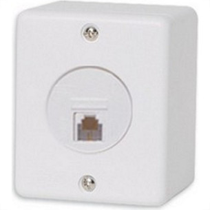 Sistema Box Ilumi 1 Tomada Modulo Rj-45 Branco - 6364