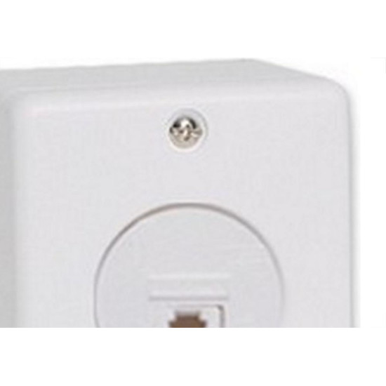 Sistema Box Ilumi 1 Tomada Modulo Rj-45 Branco - 6364