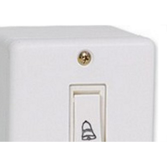Sistema Box Ilumi 1 Tecla Campainha 6A.Branco - 6313 Sistema Box Ilumi 1 Tecla Campainha 6A.Branco - 6313