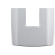 Placa Conjunto Modular Slim 4X2 - 1 Modulo Vertical Branca 8206 Placa Conjunto Modular Slim 4X2 - 1 Modulo Vertical Branca 8206