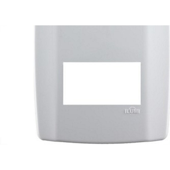 Placa Conjunto Modular Slim 4X2 - 2 Modulos Separarados Horizontais 8208 Placa Conjunto Modular Slim 4X2 - 2 Modulos Separarados Horizontais 8208