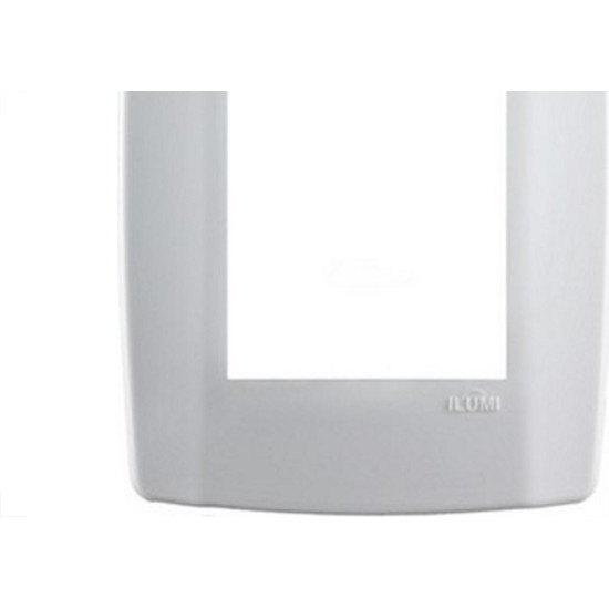 Placa Conjunto Modular Slim 4X2 - 3 Modulos Juntos Branca 8210 Placa Conjunto Modular Slim 4X2 - 3 Modulos Juntos Branca 8210