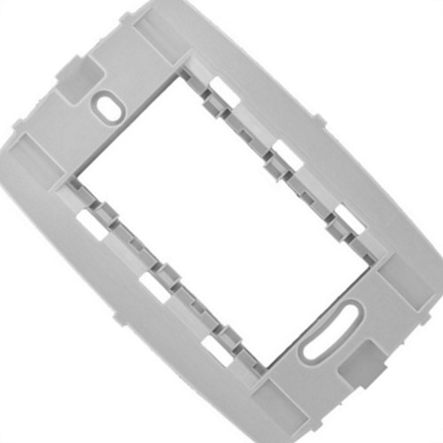 Suporte Modular Ilumi Slim Placa 4X2 - 3 Modulos - 8201 Suporte Modular Ilumi Slim Placa 4X2 - 3 Modulos - 8201