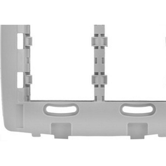 Suporte Modular Ilumi Slim Placa 4X4 - 6 Modulos - 8202 Suporte Modular Ilumi Slim Placa 4X4 - 6 Modulos - 8202