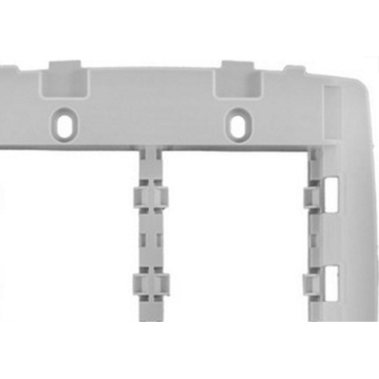 Suporte Modular Ilumi Slim Placa 4X4 - 6 Modulos - 8202 Suporte Modular Ilumi Slim Placa 4X4 - 6 Modulos - 8202