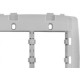 Suporte Modular Ilumi Slim Placa 4X4 - 6 Modulos - 8202 Suporte Modular Ilumi Slim Placa 4X4 - 6 Modulos - 8202