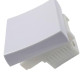 Modulo Ilumi Slim 1 Simples Largo Branco 8135 Modulo Ilumi Slim 1 Simples Largo Branco 8135