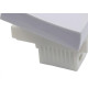 Modulo Ilumi Slim 1 Simples Largo Branco 8135 Modulo Ilumi Slim 1 Simples Largo Branco 8135