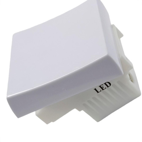 Modulo Ilumi Slim Com Led 1 Simples Largo Branco 81352 Modulo Ilumi Slim Com Led 1 Simples Largo Branco 81352