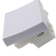 Modulo Ilumi Slim Com Led 1 Simples Largo Branco 81352 Modulo Ilumi Slim Com Led 1 Simples Largo Branco 81352