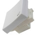 Modulo Ilumi Slim 1 Tecla Campainha Larga Branco 8137 Modulo Ilumi Slim 1 Tecla Campainha Larga Branco 8137