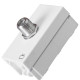 Modulo Ilumi Slim Tomada Conector Para Fio Coaxial Branco - 8163 Modulo Ilumi Slim Tomada Conector Para Fio Coaxial Branco - 8163