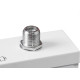 Modulo Ilumi Slim Tomada Conector Para Fio Coaxial Branco - 8163 Modulo Ilumi Slim Tomada Conector Para Fio Coaxial Branco - 8163