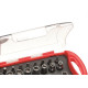 Kit Ferramenta Eda 19 Pecas Cromo Vanadio Com Catraca Bits E Soquete - 9Jg