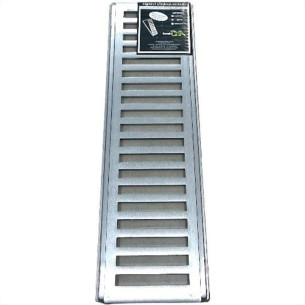 Grelha De Aluminio Com Porta Grelha 15X 50Cm