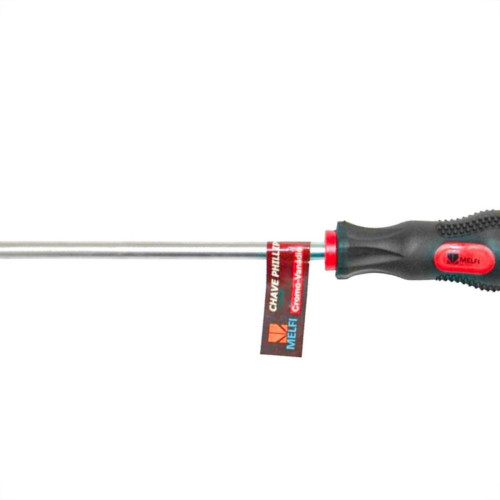 Chave Phillips Melfi Emborrachada Com Ima B - 1/8'' X4'' - Kit C/12 Pecas Chave Phillips Melfi Emborrachada Com Ima B - 1/8'' X4'' - Kit C/12 Pecas