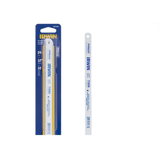 Serra Aco Rapido Bimetal Irwin 24 Dentes Caixa Com 10 Pecas Serra Aco Rapido Bimetal Irwin 24 Dentes Caixa Com 10 Pecas