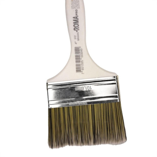 Pincel Trincha Pintura Roma Profissional Sintetica 312 4'' - Kit C/12 Pecas Pincel Trincha Pintura Roma Profissional Sintetica 312 4'' - Kit C/12 Pecas