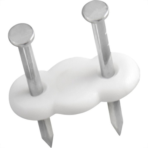 Grampo Para Fio Sforplast Duplo Miguelao Com 100 Pecas