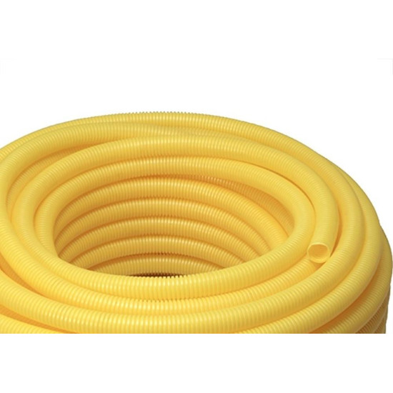Conduite Corrugado Krona Amarelo Reforcado 3/4'' Com 50M