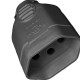 Pino Femea Ilumi 2 Polos+Terra 20A. Preto Prensa Cabo - 1423Pct - Kit C/10 Pecas Pino Femea Ilumi 2 Polos+Terra 20A. Preto Prensa Cabo - 1423Pct - Kit C/10 Pecas