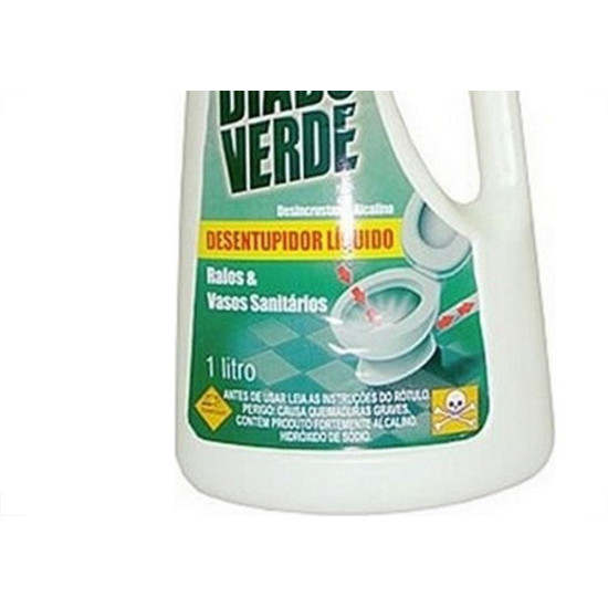Desentupidor Liquido Diabo Verde 1 Litro