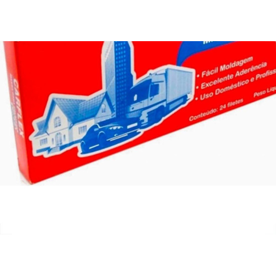 Massa Calafetar Carflex Mastiflex Caixa 350G Cinza Massa Calafetar Carflex Mastiflex Caixa 350G Cinza