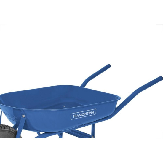 Carrinho De Pedreiro Tramontina Com Cacamba Metalica 50L Pneu E Camara 77704/432