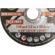 Disco Aco Inox Itambe 110Mmx1,0Mmx20Mm Premium / Makita - Kit C/25 Pecas Disco Aco Inox Itambe 110Mmx1,0Mmx20Mm Premium / Makita - Kit C/25 Pecas