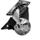 Rodizio Silicone Soprano Base Giratoria Com Trava 35Mm Rodizio Silicone Soprano Base Giratoria Com Trava 35Mm