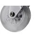 Rodizio Silicone Soprano Base Giratoria Sem Trava 75Mm