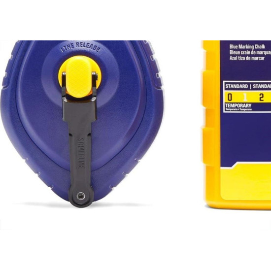 Giz De Linha Irwin Combo 30M Azul - 64494 Giz De Linha Irwin Combo 30M Azul - 64494