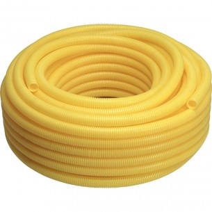 Conduite Corrugado Dinoplast Amarelo   1