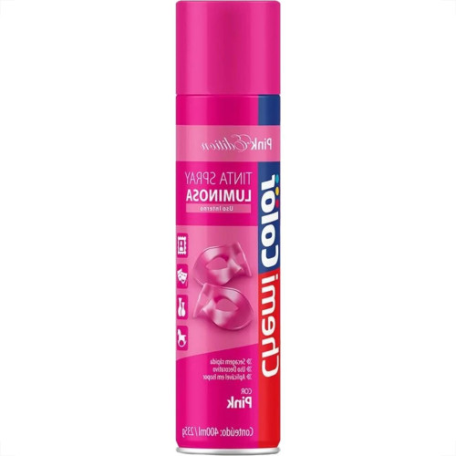 Spray Chemicolor Luminoso Pink 400Ml/235G. Spray Chemicolor Luminoso Pink 400Ml/235G.