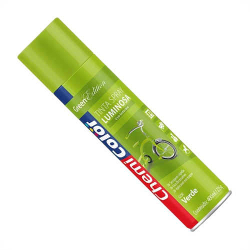 Spray Chemicolor Luminoso Verde 400Ml/235G. Spray Chemicolor Luminoso Verde 400Ml/235G.