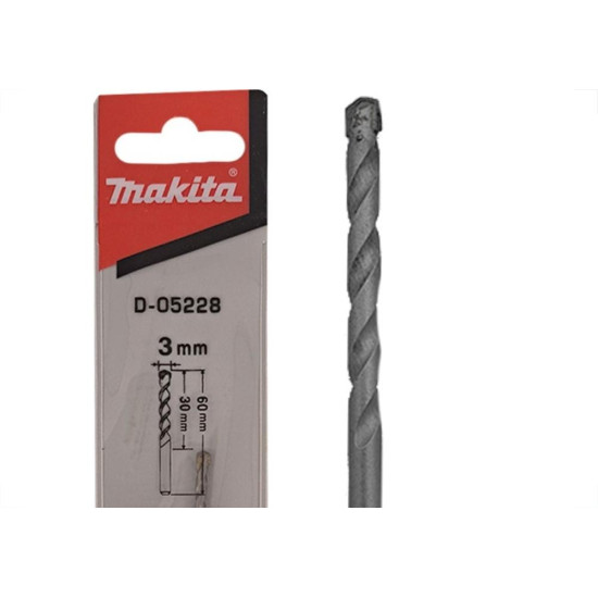 Broca Widea Makita 3 X 60Mm D-05228 - Kit C/5 Pecas Broca Widea Makita 3 X 60Mm D-05228 - Kit C/5 Pecas