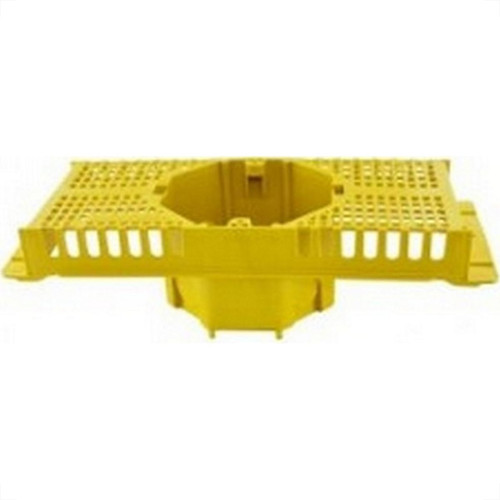 Suporte Laje Brascom Com Caixa 25Cm Piso Amarelo - Kit C/10 Pecas Suporte Laje Brascom Com Caixa 25Cm Piso Amarelo - Kit C/10 Pecas