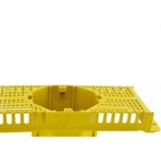Suporte Laje Brascom Com Caixa 25Cm Piso Amarelo - Kit C/10 Pecas Suporte Laje Brascom Com Caixa 25Cm Piso Amarelo - Kit C/10 Pecas