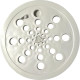 Grelha Plastica Redonda Branca Overtime 10X10Cm Com Fecho Grelha Plastica Redonda Branca Overtime 10X10Cm Com Fecho