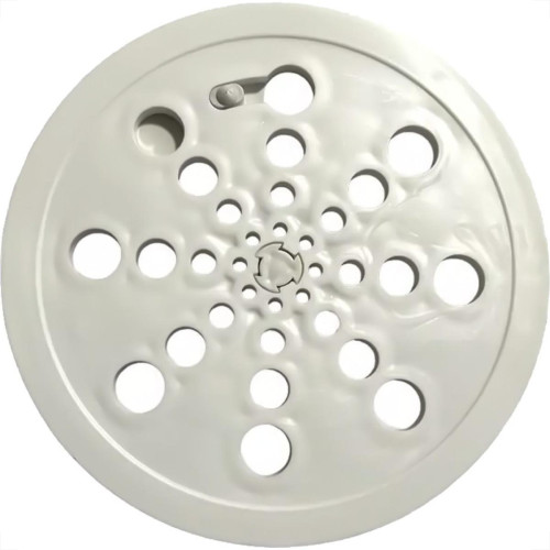 Grelha Plastica Redonda Branca Overtime 15X15Cm Com Fecho Grelha Plastica Redonda Branca Overtime 15X15Cm Com Fecho