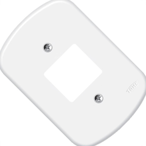 Placa Conjunto Fame Blanc 4X2 F-2 - 2 Interruptores - 785 Placa Conjunto Fame Blanc 4X2 F-2 - 2 Interruptores - 785