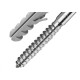 Parafuso Com Bucha 8 Cabeca Sextavada Pacote Com 100 Pecas Jomarca (3/16X45) Parafuso Com Bucha 8 Cabeca Sextavada Pacote Com 100 Pecas Jomarca (3/16X45)