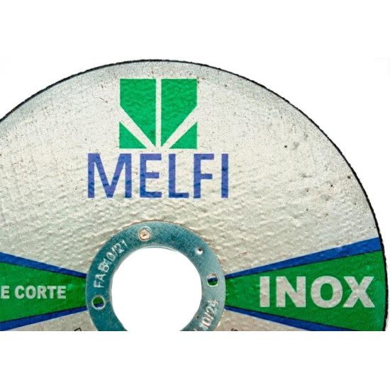 Disco Aco Inox Melfi 115Mmx1,0Mmx22,2Mm - 10706 Disco Aco Inox Melfi 115Mmx1,0Mmx22,2Mm - 10706