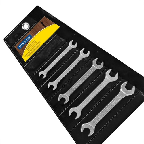 Chave Fixa Jogo Tramontina 8 A 17Mm - 5 Pecas - 41120/205 Chave Fixa Jogo Tramontina 8 A 17Mm - 5 Pecas - 41120/205