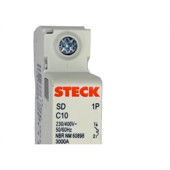Disjuntor Steck ''Din'' Unipolar 10A. C