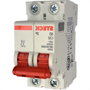 Disjuntor Steck ''Din'' Bipolar 32A. C