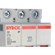 Disjuntor Steck ''Din'' Tripolar 10A. C