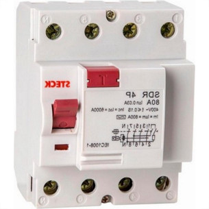 Dispositivo Dr ''Fuga'' Steck - 4 Polos 25A. - Sdr24030