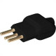 Pino Prensa Cabo Macho Interneed 2 Polos+Terra 10A. Preto 61694 - Kit C/10 Pecas Pino Prensa Cabo Macho Interneed 2 Polos+Terra 10A. Preto 61694 - Kit C/10 Pecas
